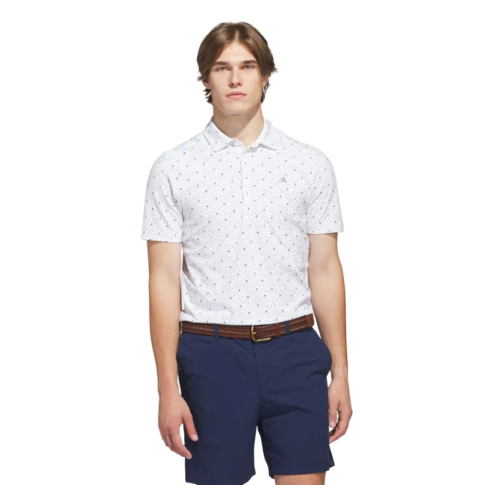 Adidas POLO de golf  ULTIMATE365+ SOFT PRINT - GolfCenter.fr