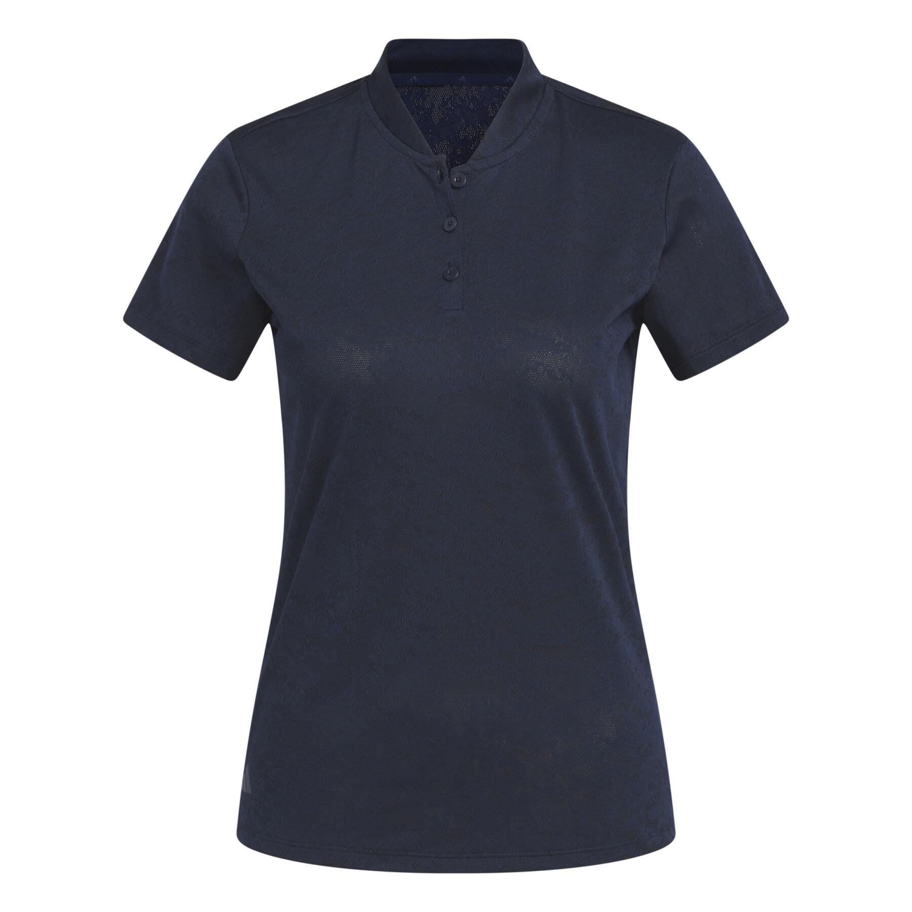 Adidas Polo femme piqué Jacquard