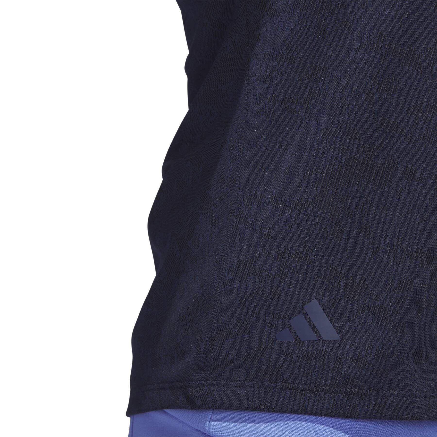 Adidas Polo femme piqué Jacquard