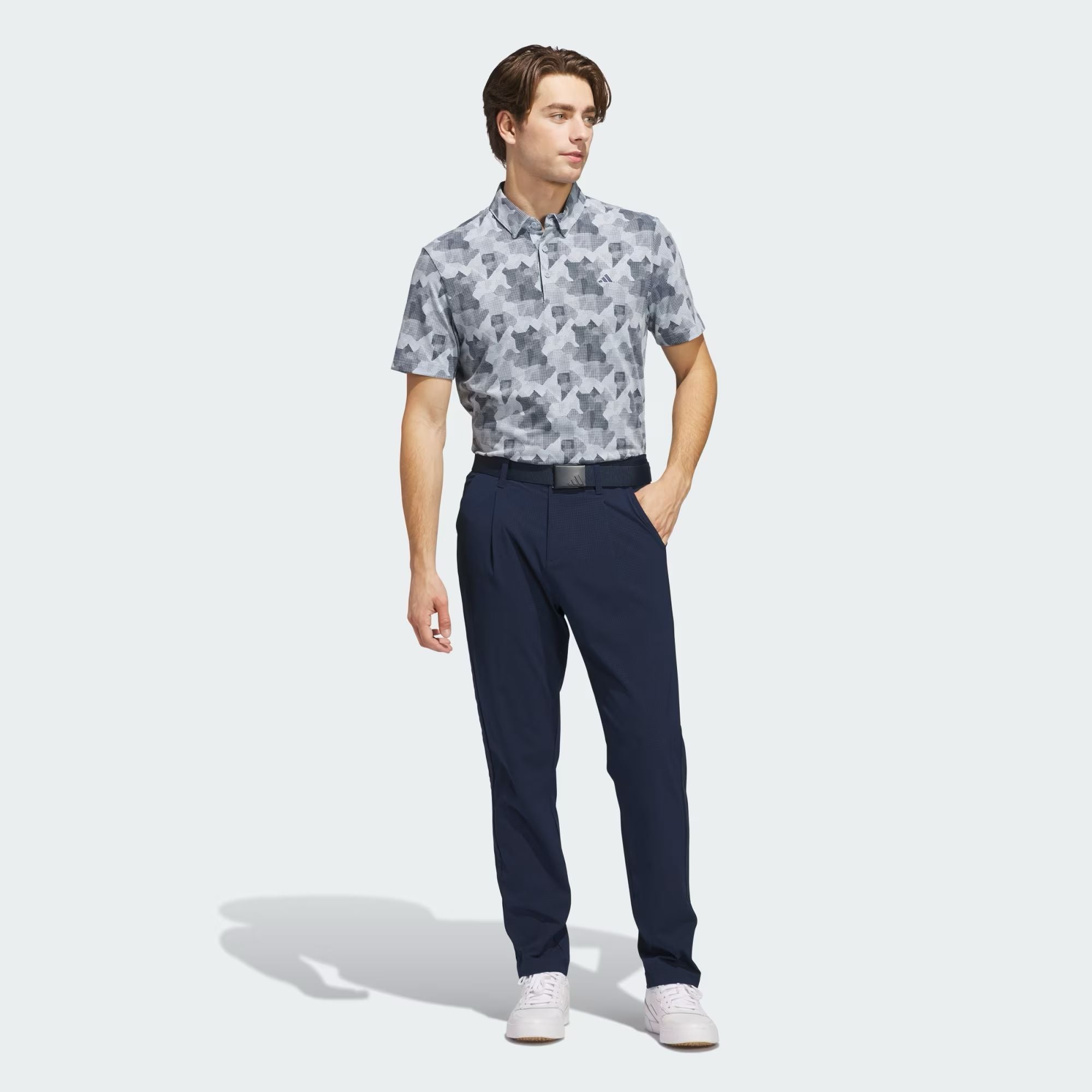Adidas PolO GO-TO Print wonder blue