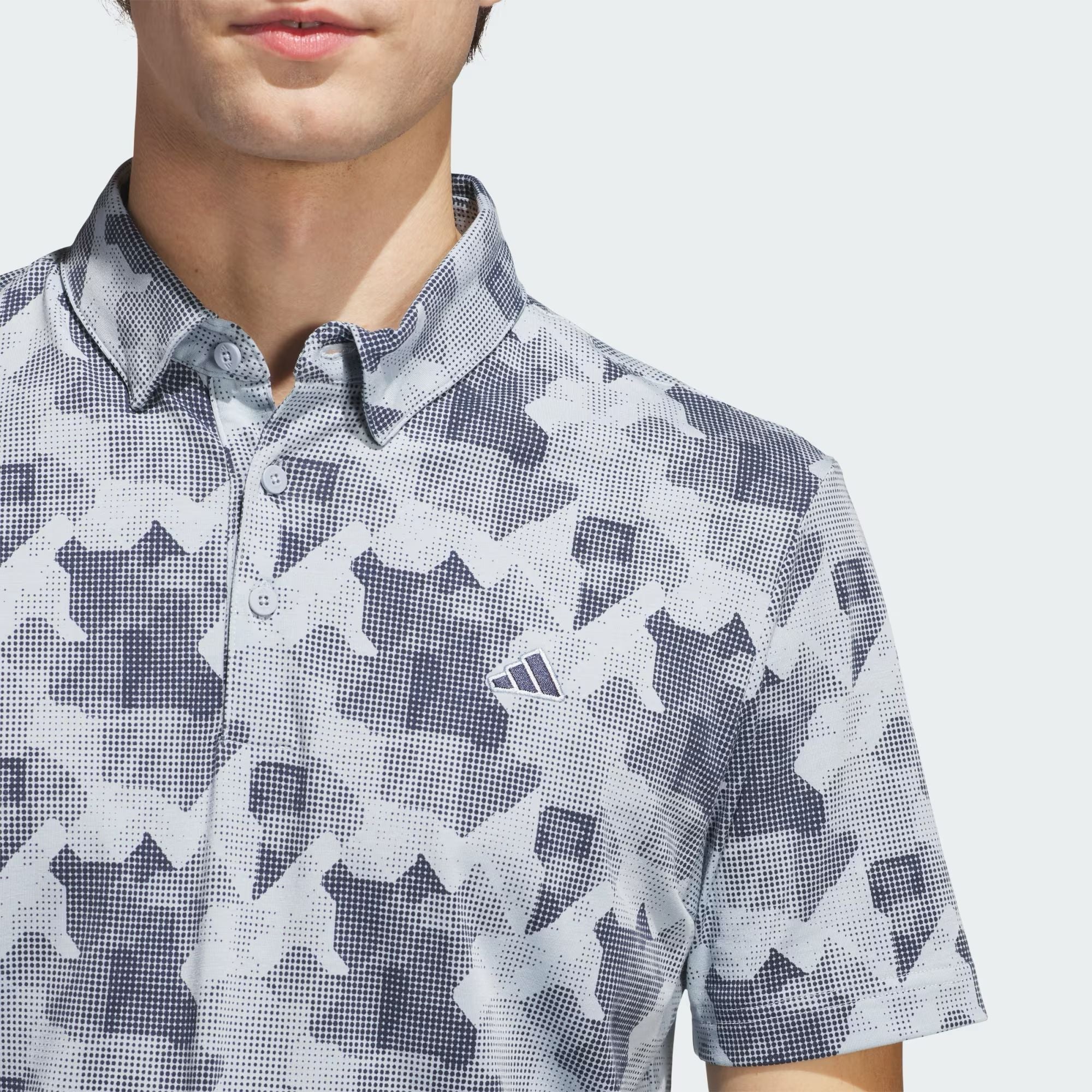 Adidas PolO GO-TO Print wonder blue