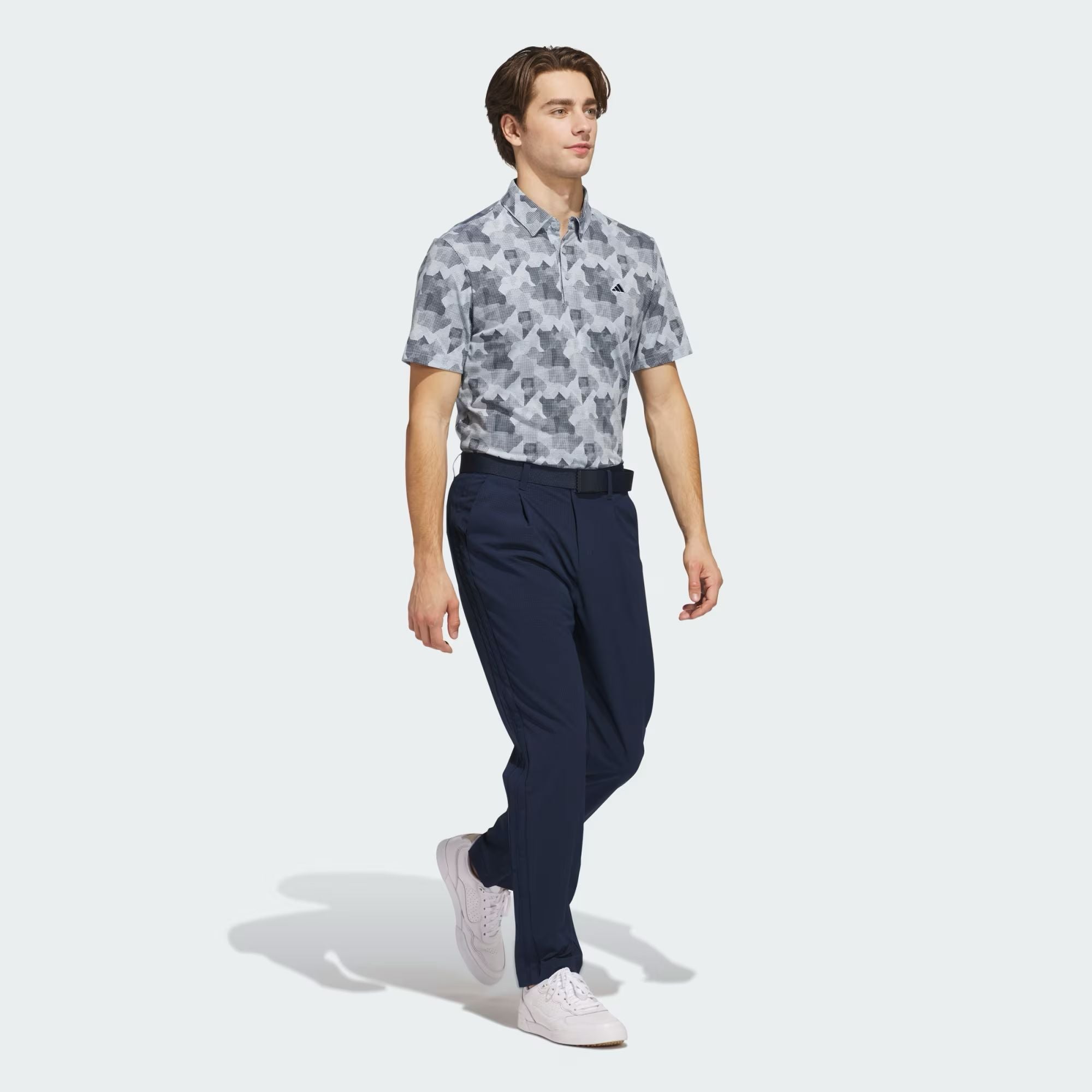 Adidas PolO GO-TO Print wonder blue
