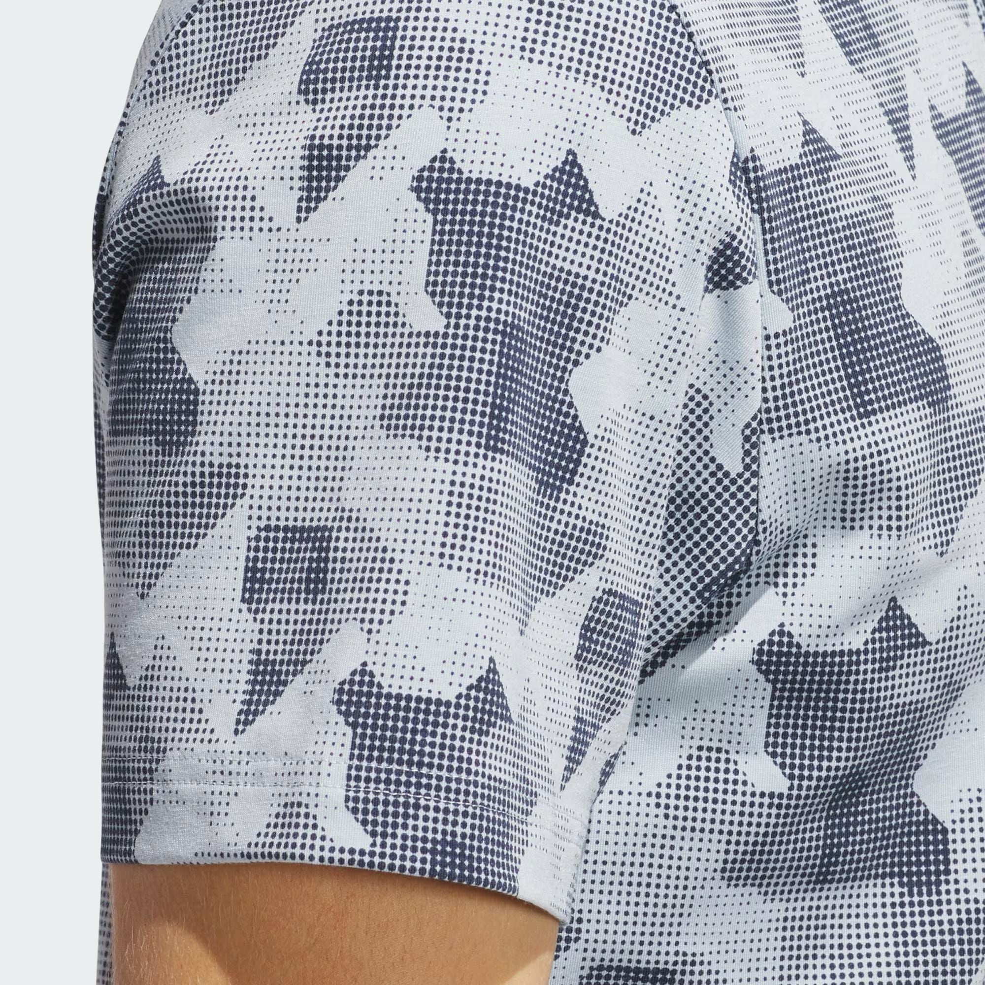 Adidas PolO GO-TO Print wonder blue
