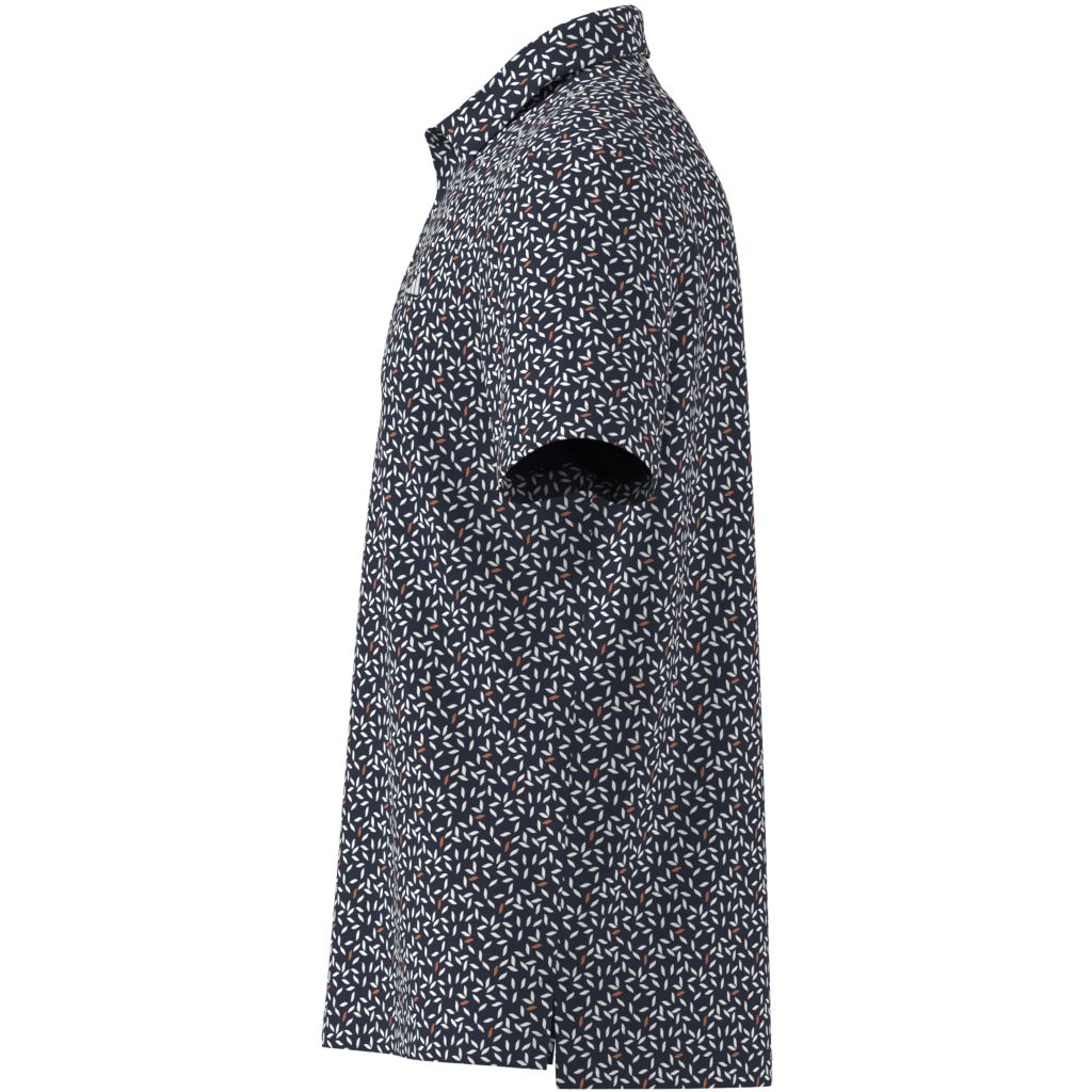 Adidas Polo Imprimé Doux ULTIMATE365+ Marine/Blanc