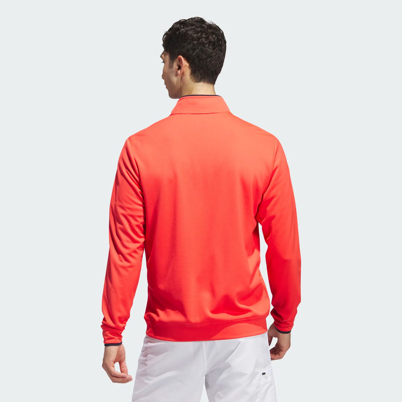 Adidas Pull 1/4-ZIP - Rouge Vif Adidas