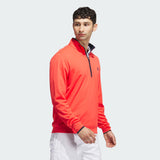 Adidas Pull 1/4-ZIP - Rouge Vif Adidas