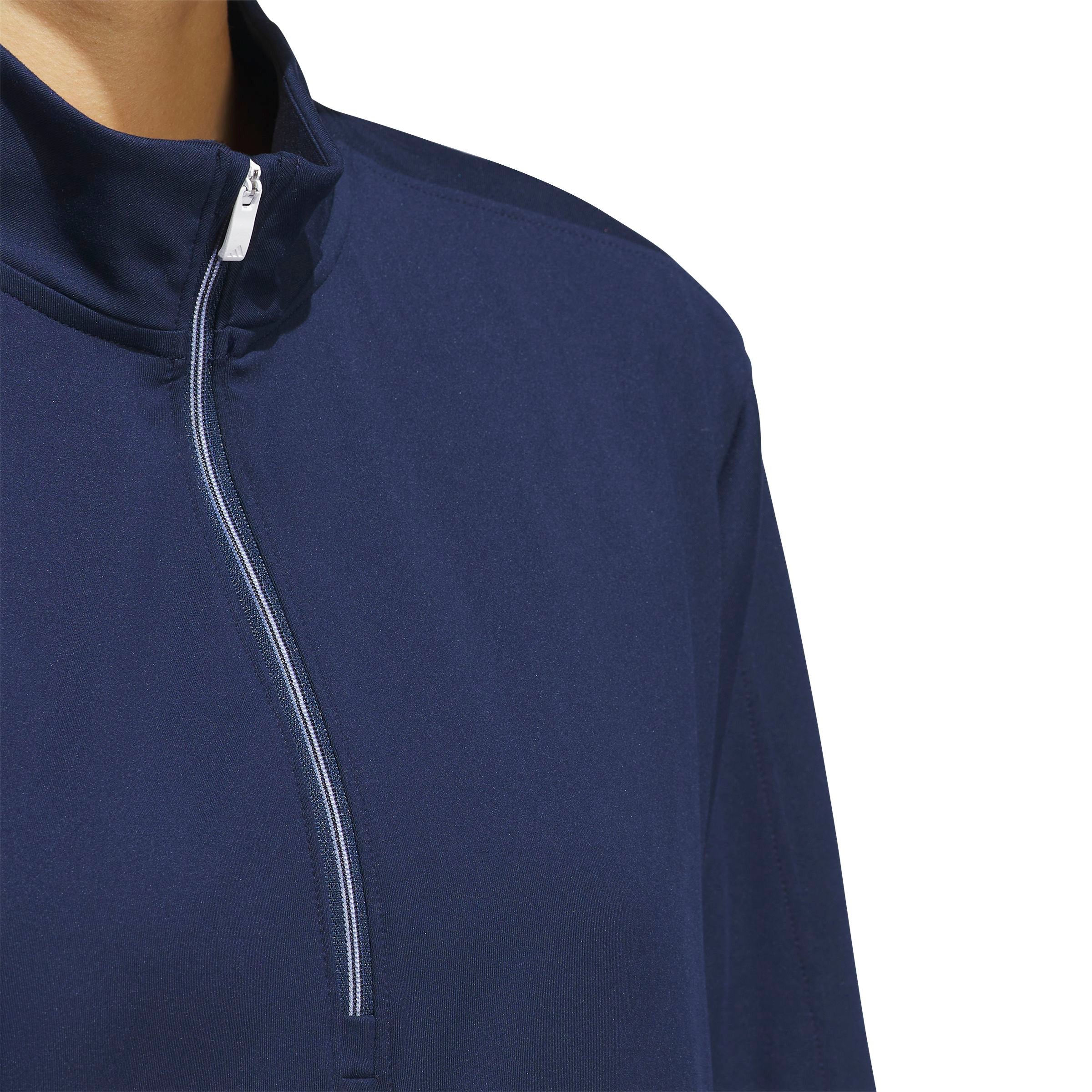 Adidas Pull Femme 1/4 Zip UTL C Bleu Marine