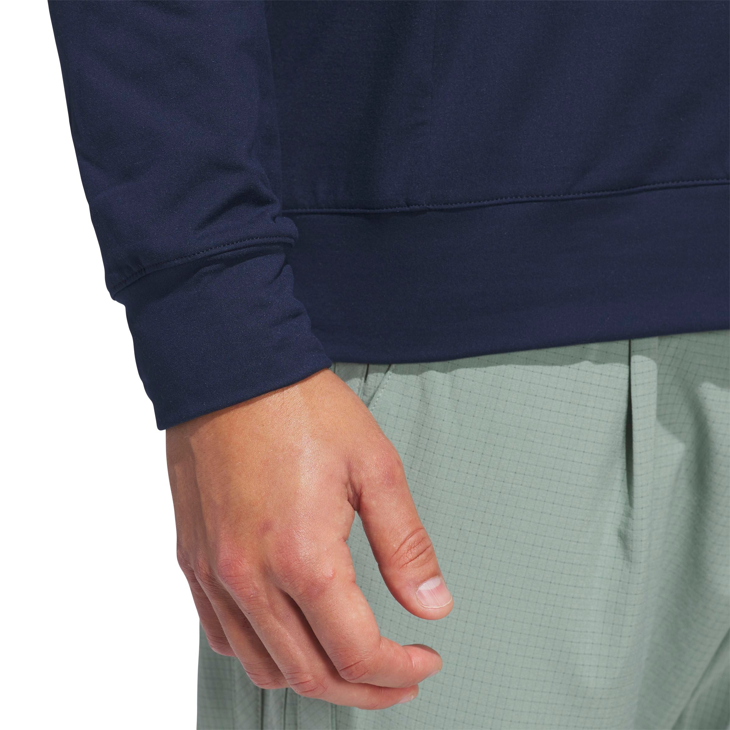 Adidas Sweat-shirt de golf Bleu Marine