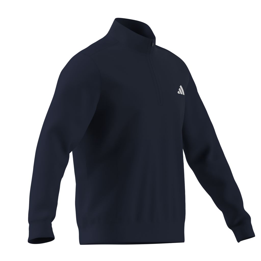 Adidas Sweat-shirt de golf Bleu Marine