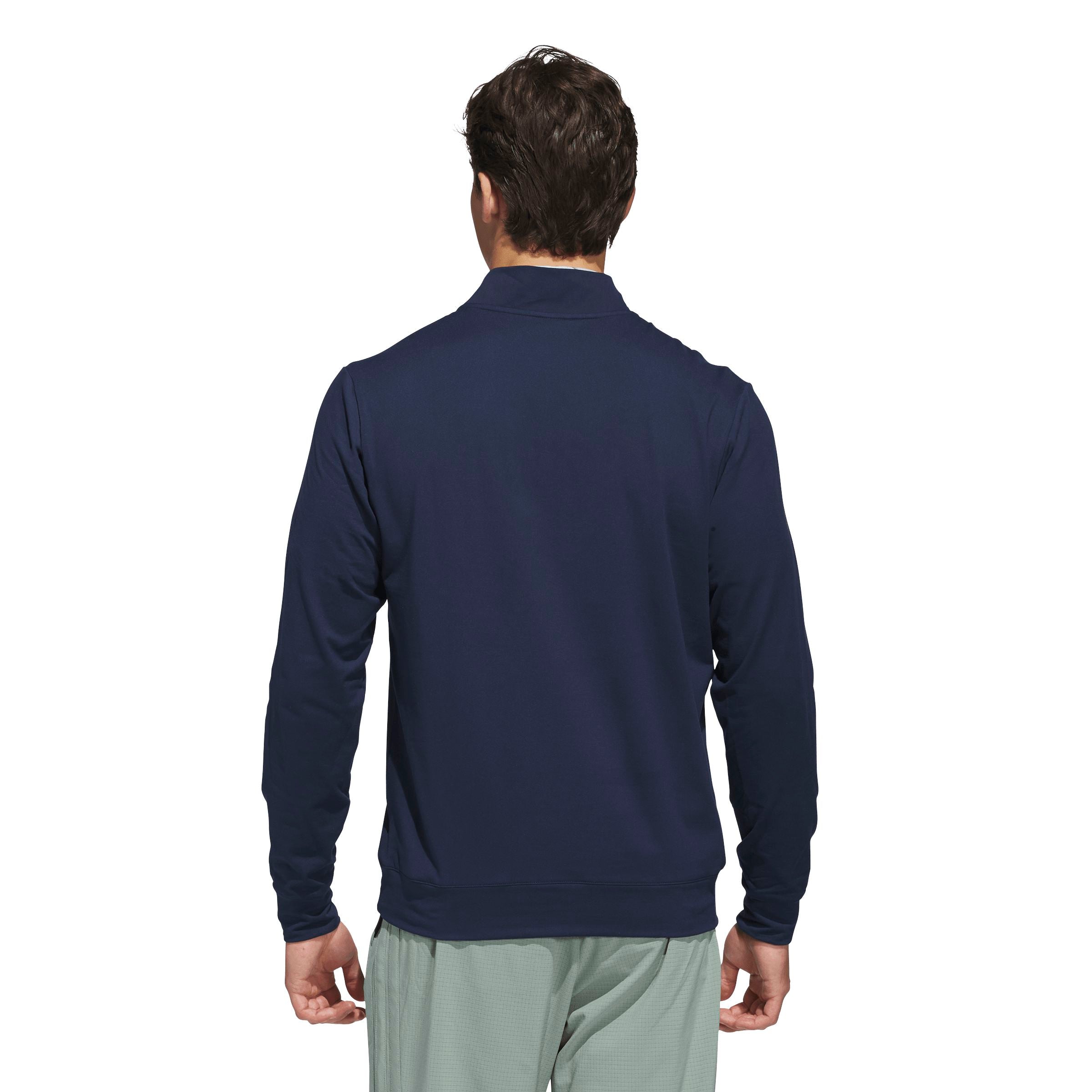 Adidas Sweat-shirt de golf Bleu Marine