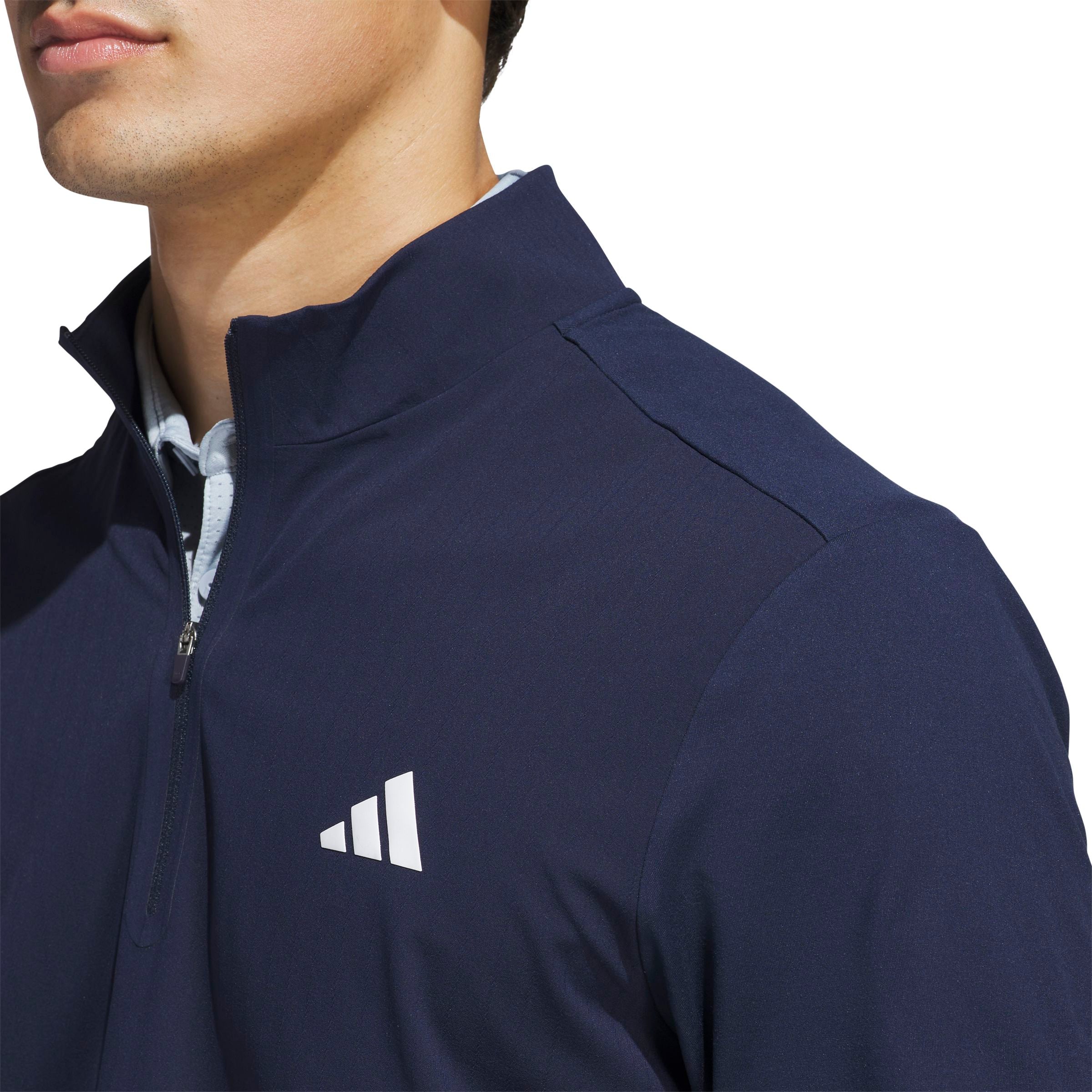 Adidas Sweat-shirt de golf Bleu Marine
