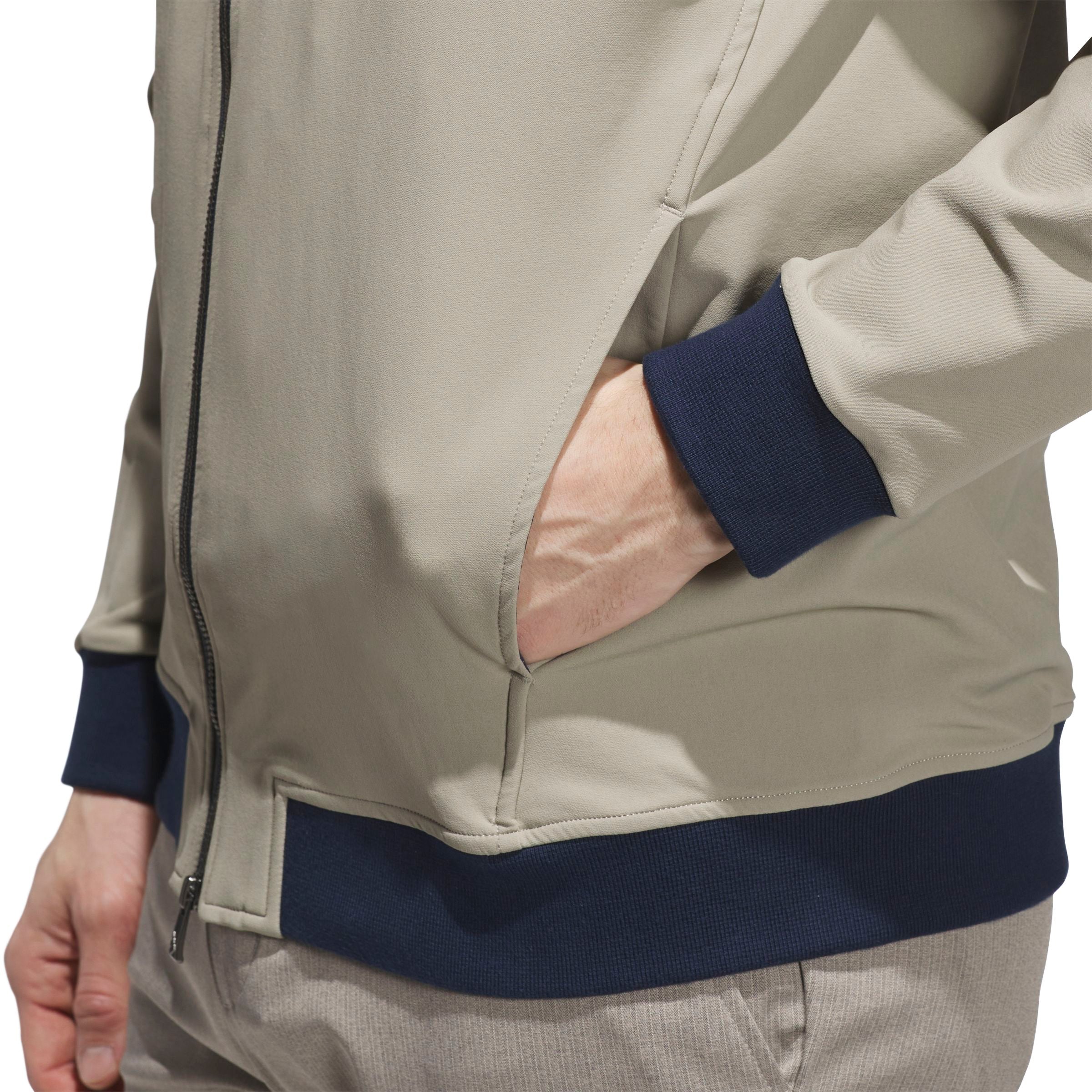 Adidas VESTE Ultimate 365 Elevate Full Zip Homme Beige
