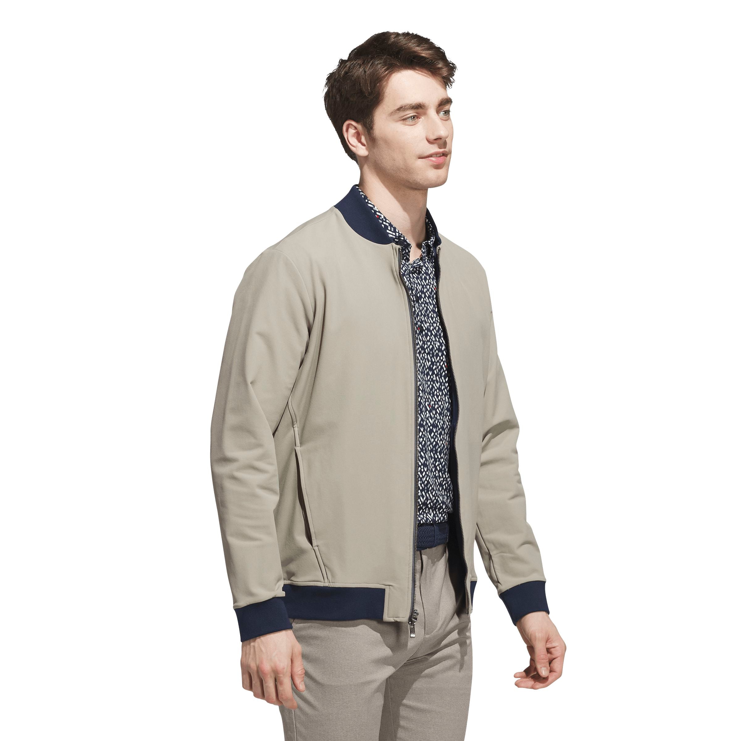 Adidas VESTE Ultimate 365 Elevate Full Zip Homme Beige
