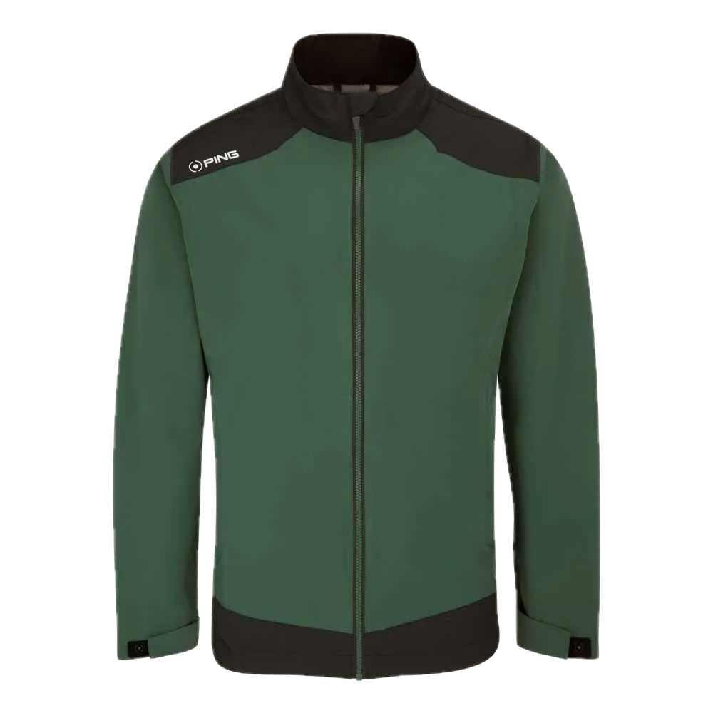 Ping Veste imperméable AquaDrive Vert Forêt / Noir