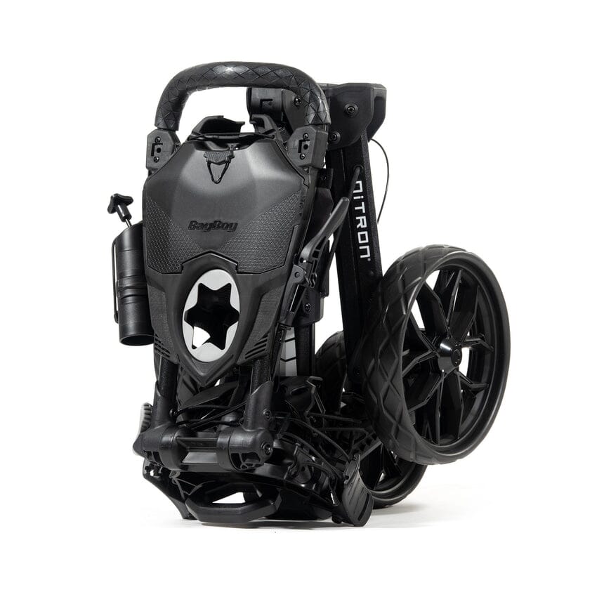 BagBoy Chariot Manuel Nitron Auto-Open Gris Noir