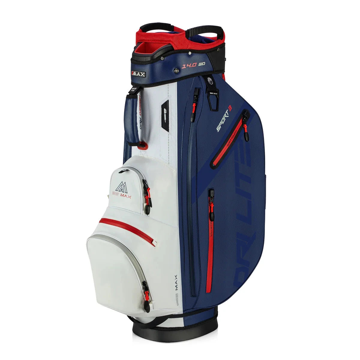 BIG MAX Sac chariot DRI LITE Sport 3.0 Bleu Blanc Rouge