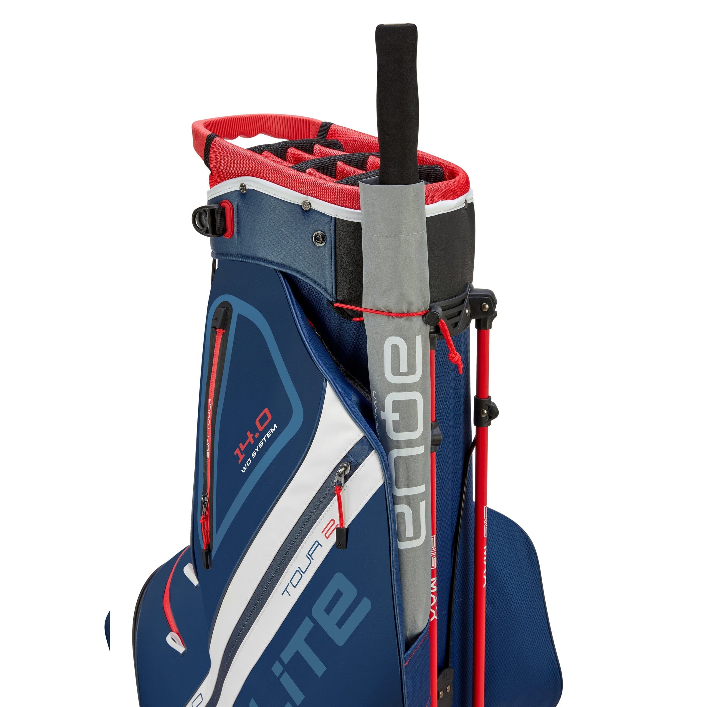 Big Max sac trépied Dri Lite Hybrid Tour 2 Bleu Blanc Rouge