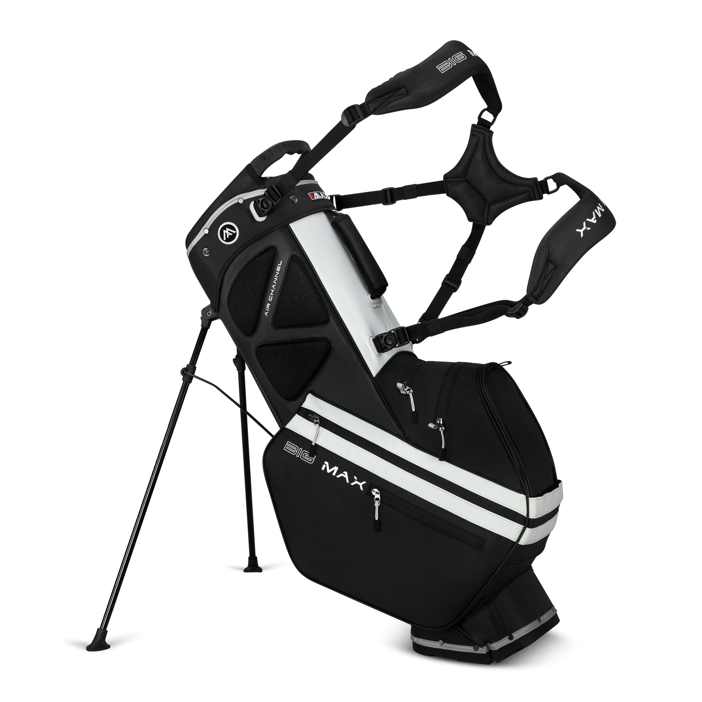 Big Max sac trépied Dri Lite Hybrid Tour 2 Noir Blanc