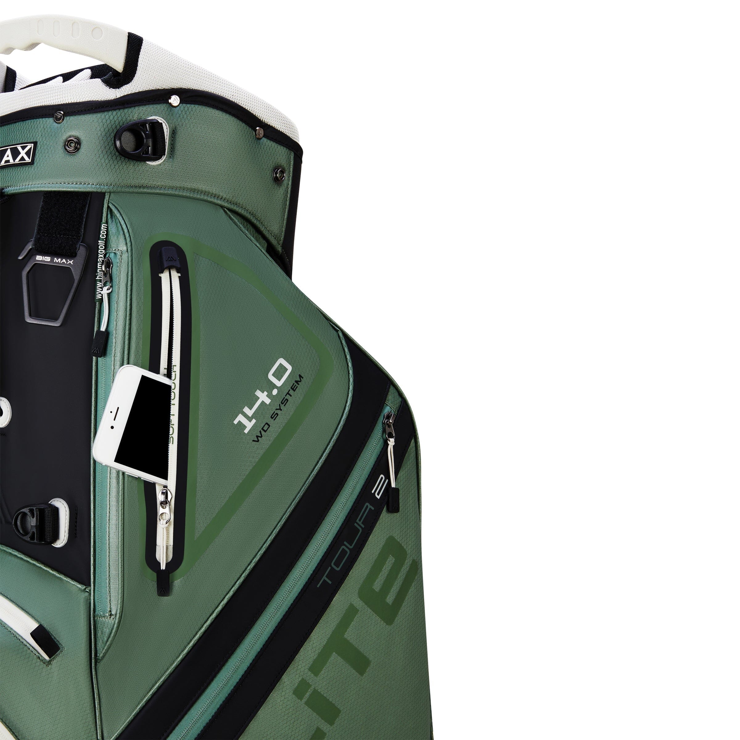 Big Max sac trépied Dri Lite Hybrid Tour 2 Vert Olive Noir