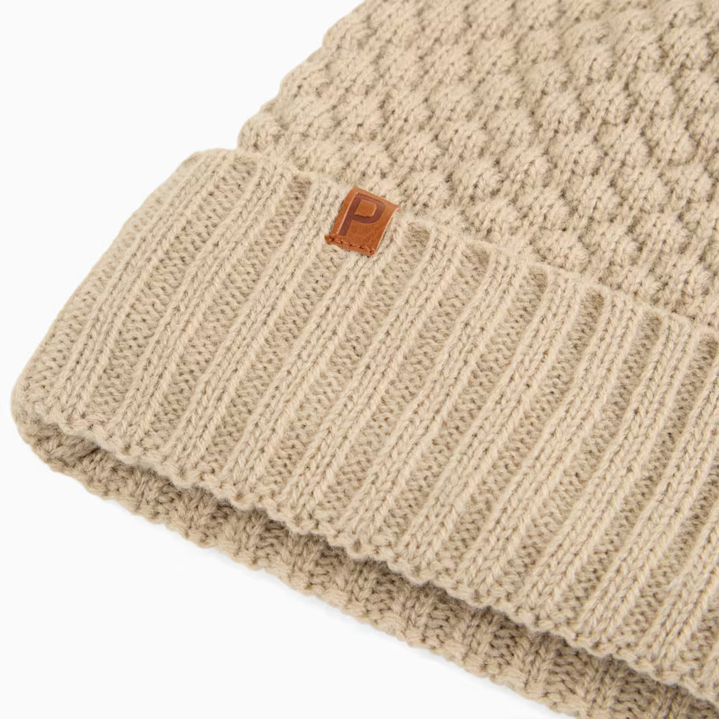 BONNET FEMME Puma Pompon Beanie Ice cofee