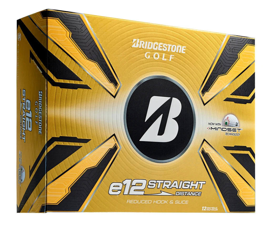 Bridgestone Balles de golf E12 Straight