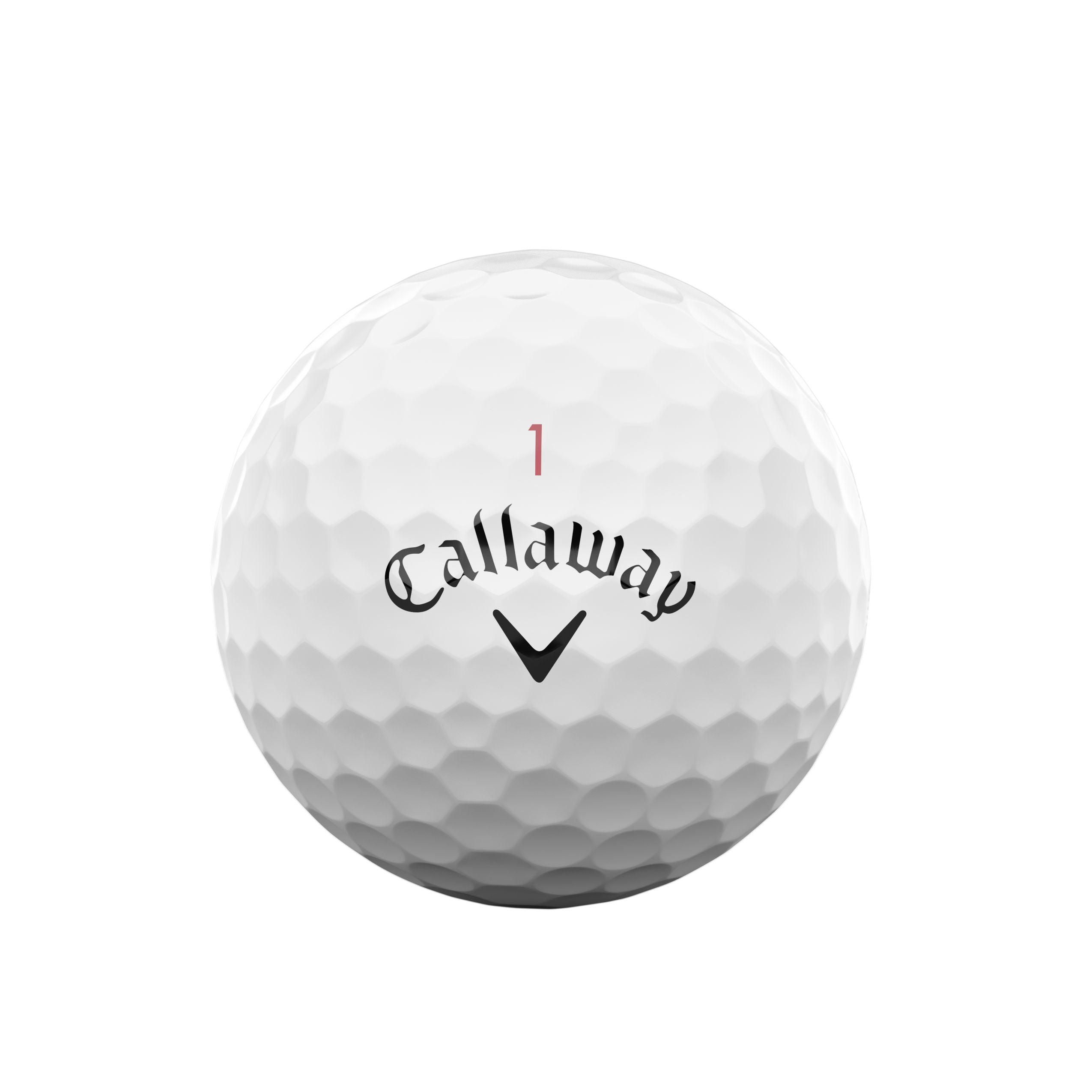 Callaway Balles Chrome Tour X Blanche 2026 (Boite de 12)