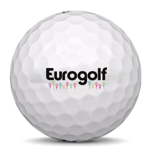Callaway Balles Supersoft blanche logoté Eurogolf (boite de 12) Balles Callaway Golf