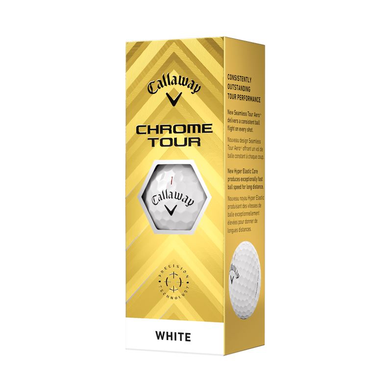 Callaway Balles Chrome Tour 2024