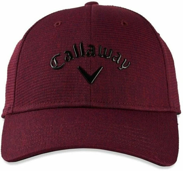 Callaway Golf Casquette Bordeaux Logo Metalique Casquettes Callaway Golf