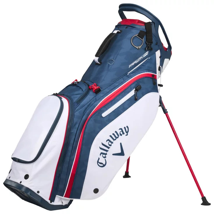 Callaway sac trépied Fairway 14 Navy Houdstooth White Red 2024