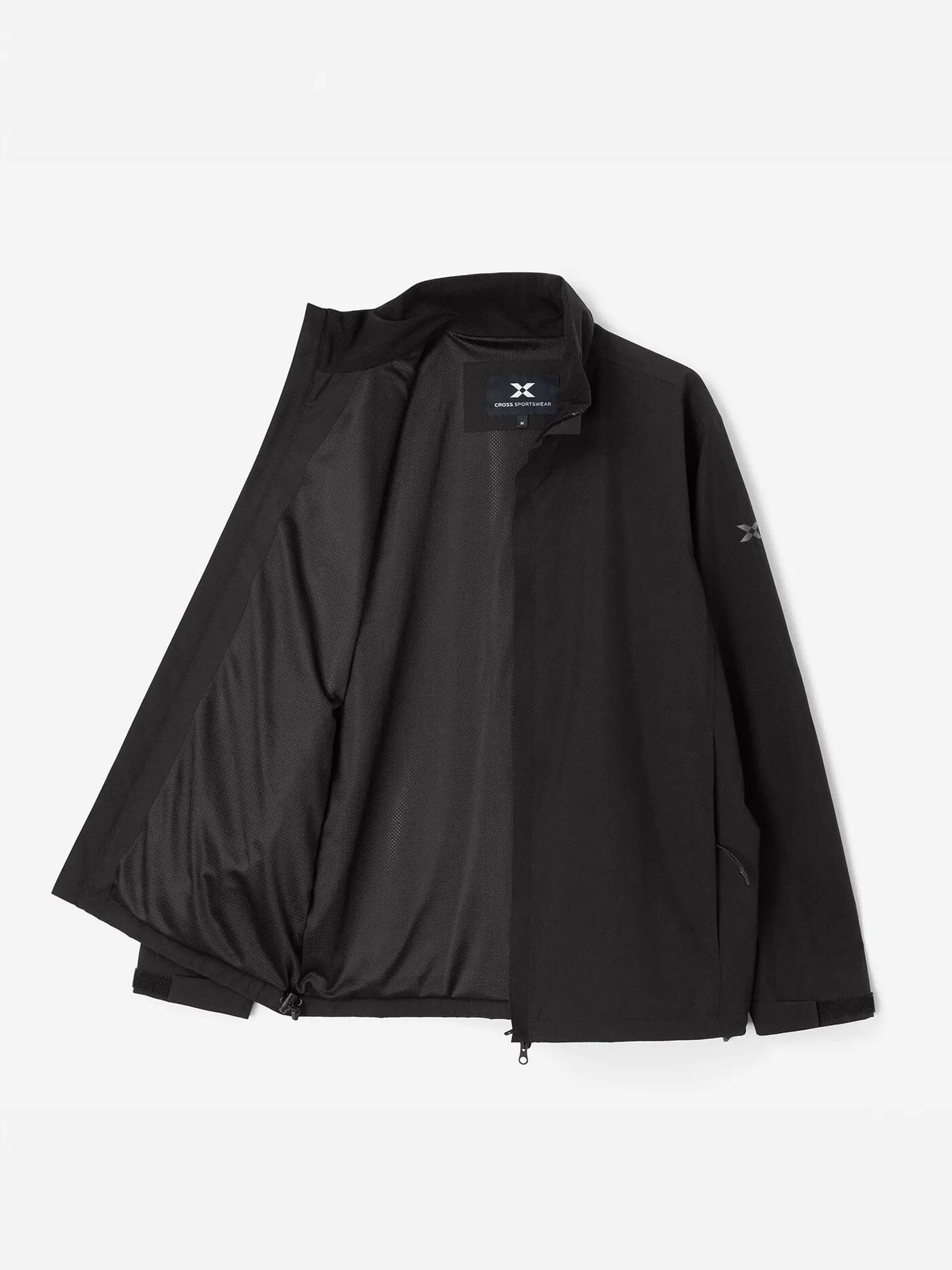 Cross Sportswear Veste de Pluie Cloud 2.0 FTX Noire