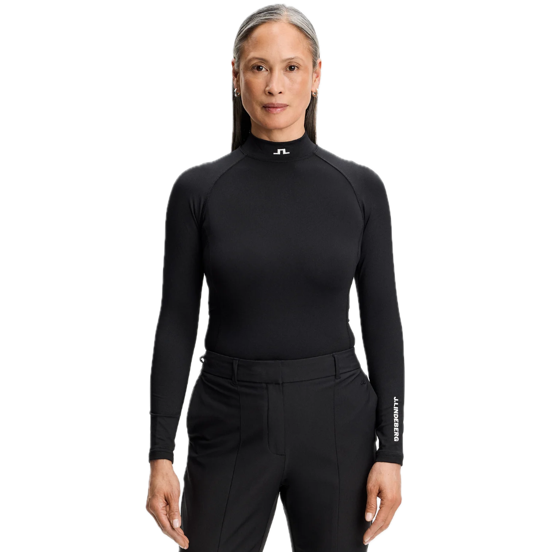J.Lindeberg Top Brossé Ella Noir