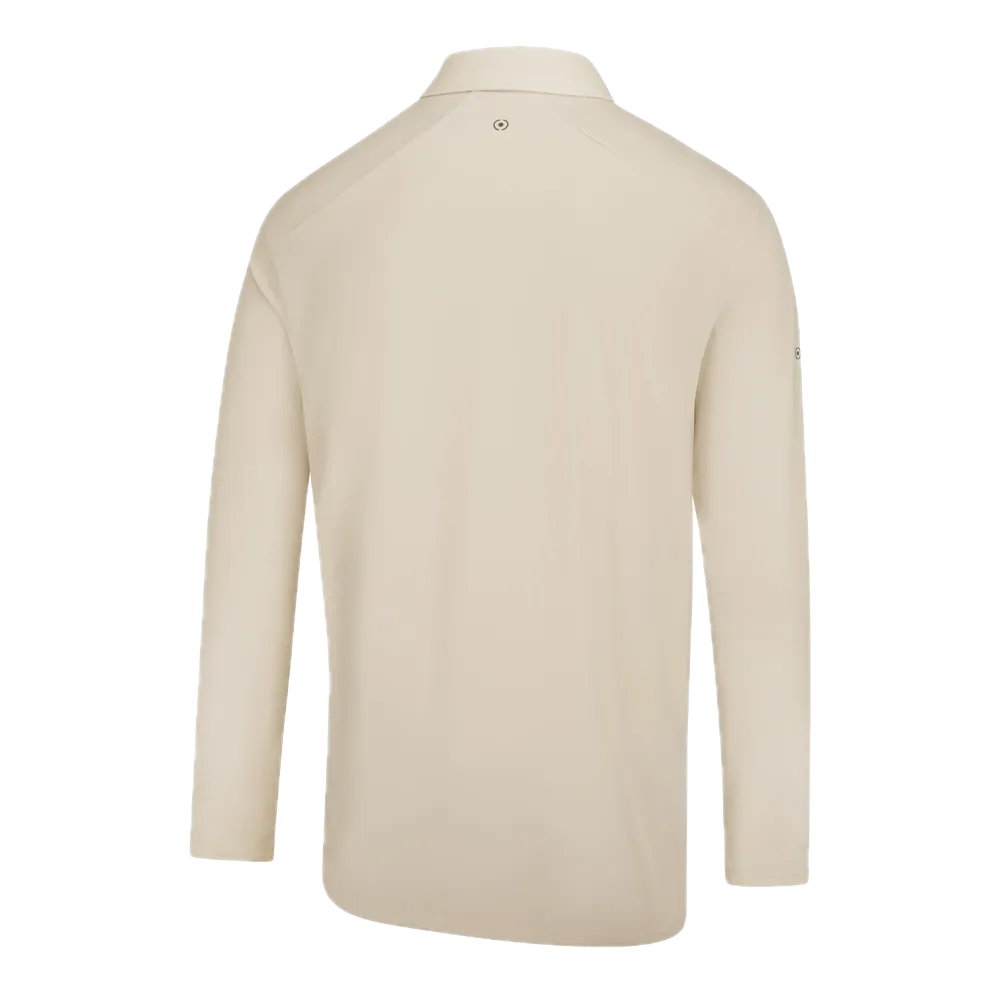 Ping Polo manches longues Demitri Blanc Cassé