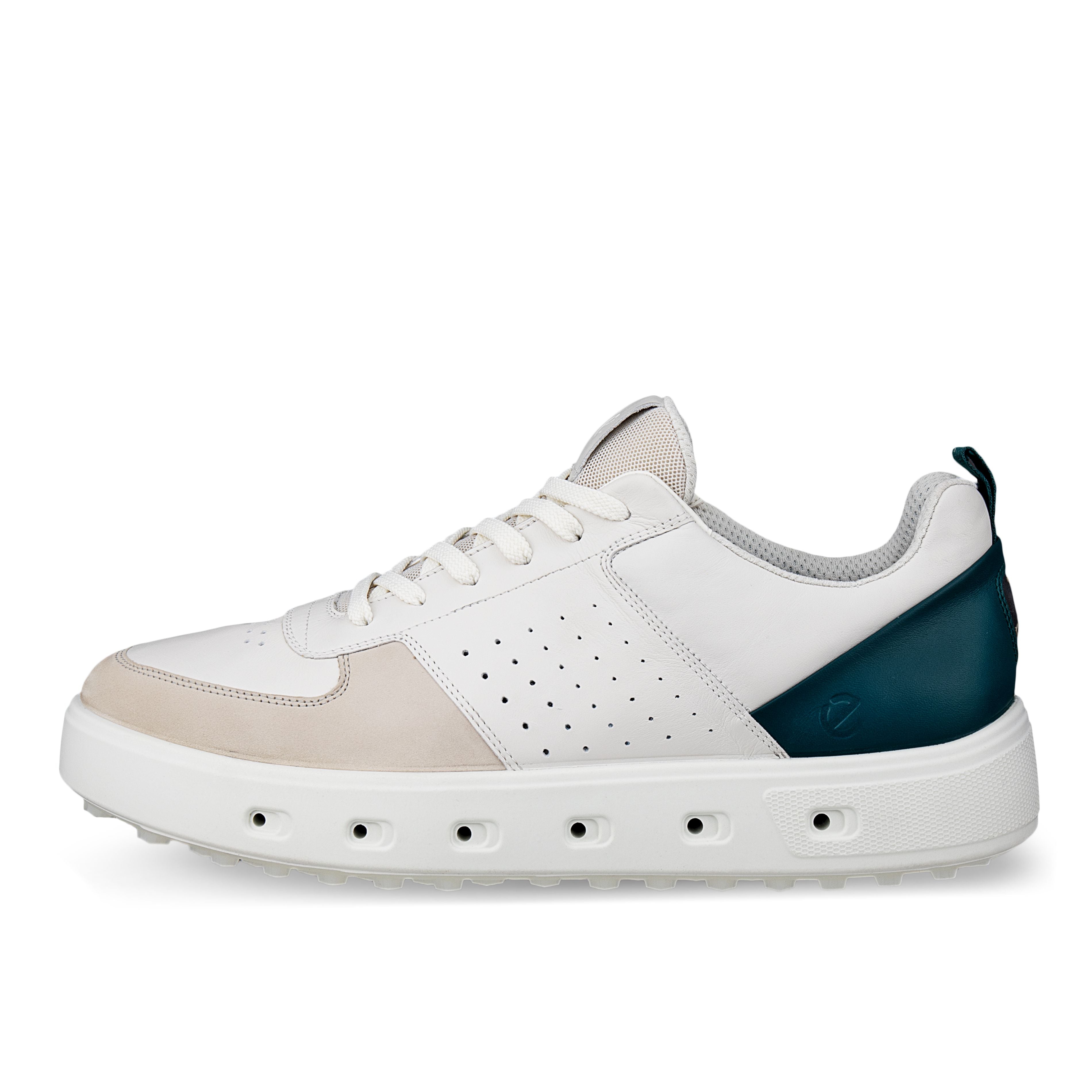 Ecco chaussure de golf Street 720 M Blanche Gravel Baygreen