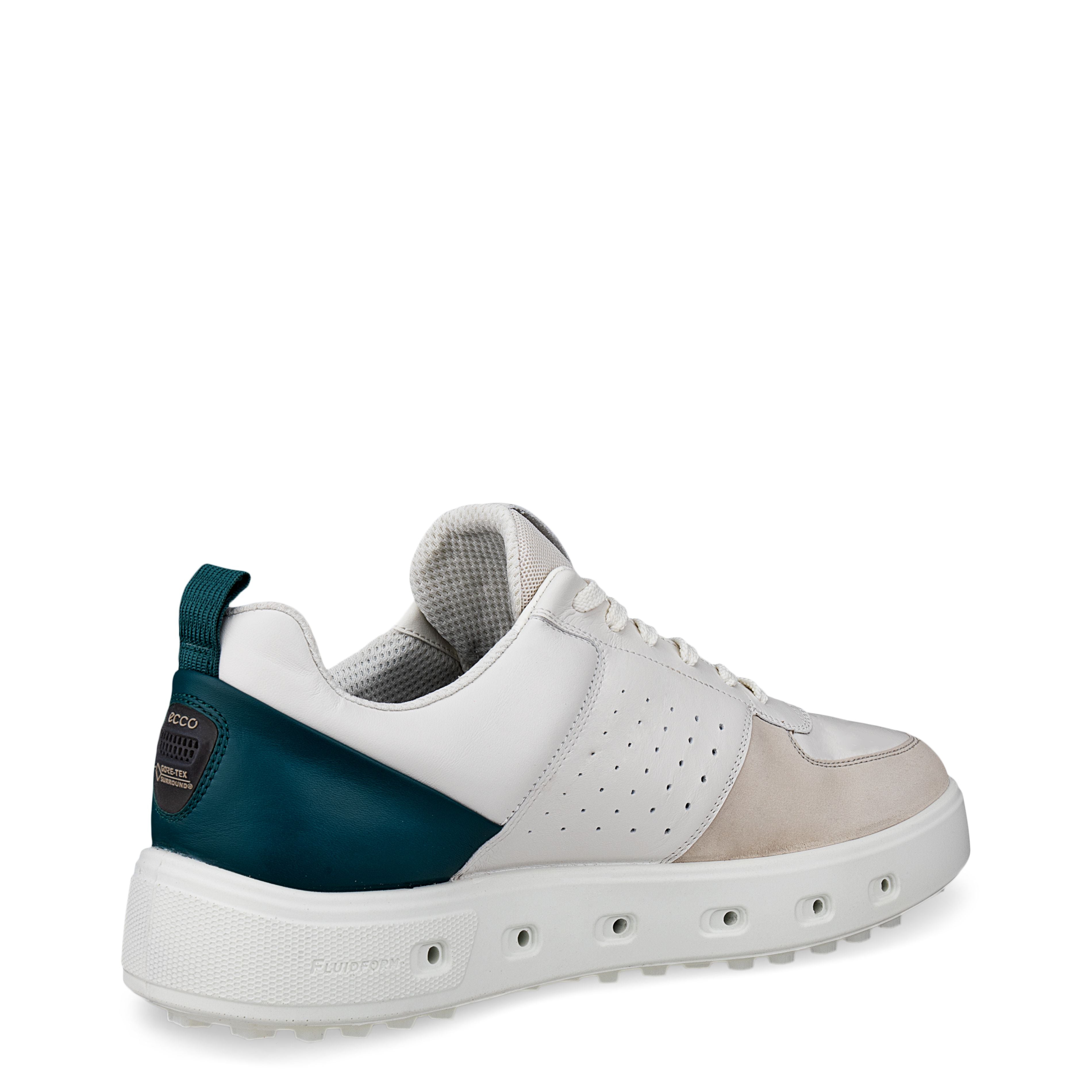 Ecco chaussure de golf Street 720 M Blanche Gravel Baygreen