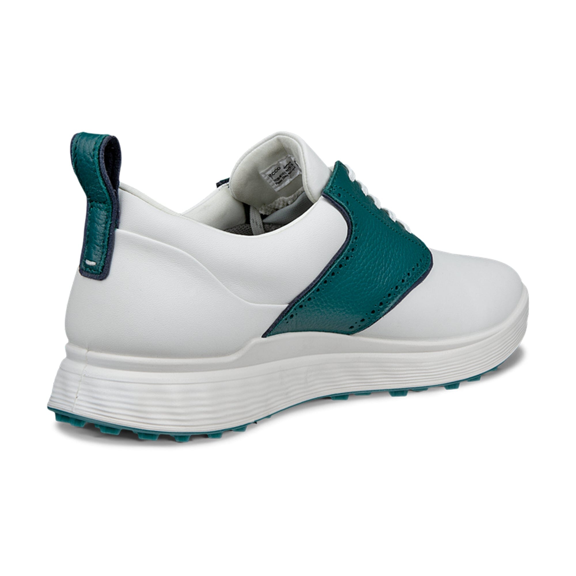 ECCO Chaussures de golf S-Casual Blanche Bay Green