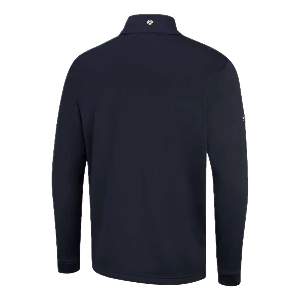 Ping Pull polaire isolé demi-zip Ezra Bleu Marine