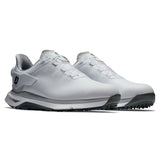 Footjoy Chaussure de Golf PRO SLX BOA White White Grey Chaussures homme FootJoy