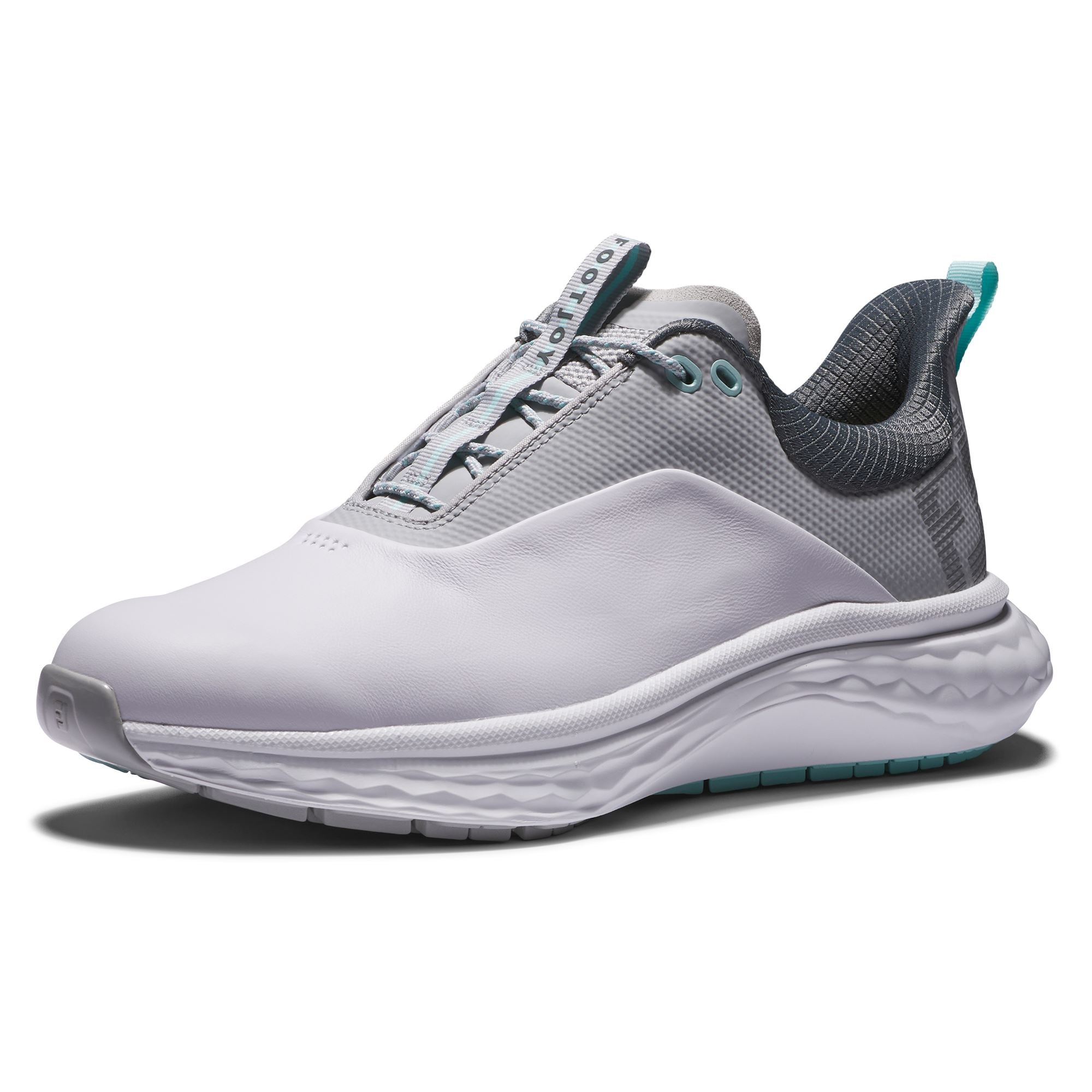 Footjoy Quantum White Grey sky