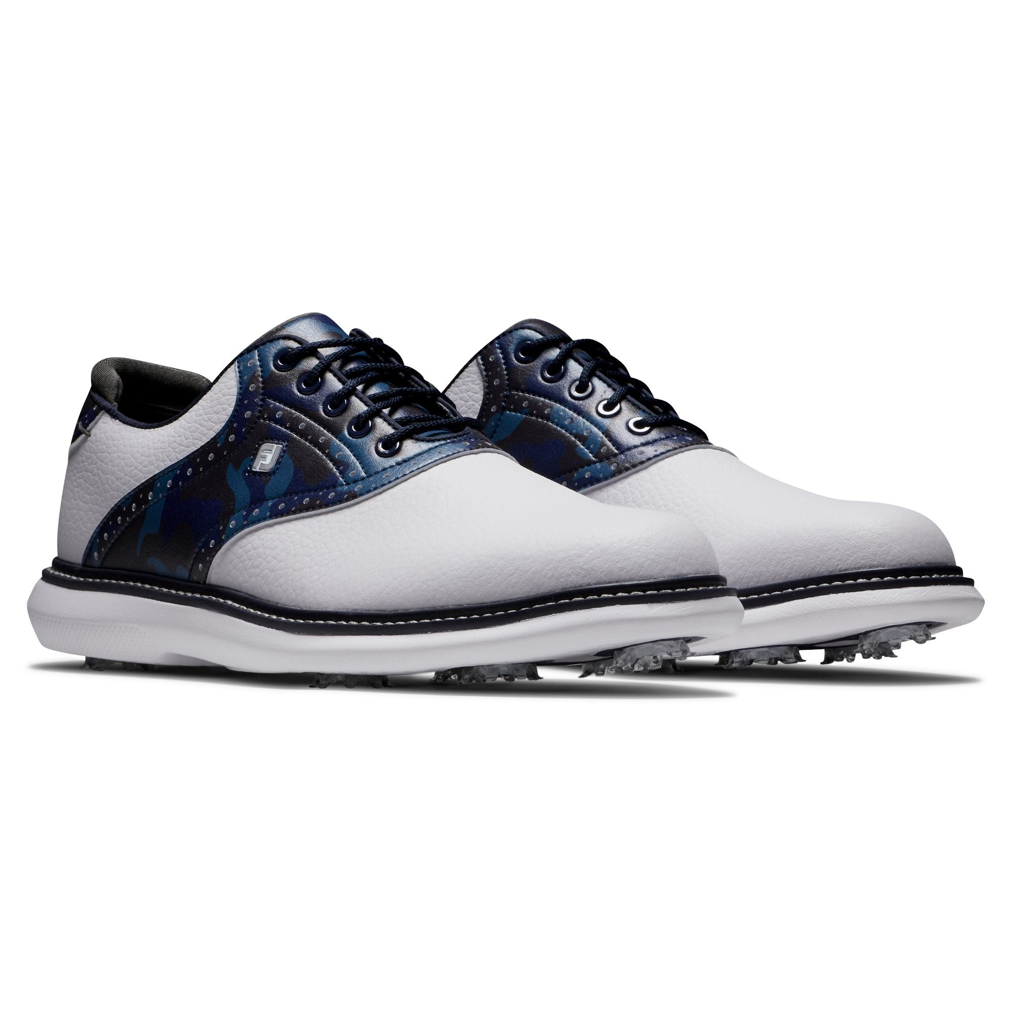 Footjoy Chaussure Homme Tradition Blanc Navy camo