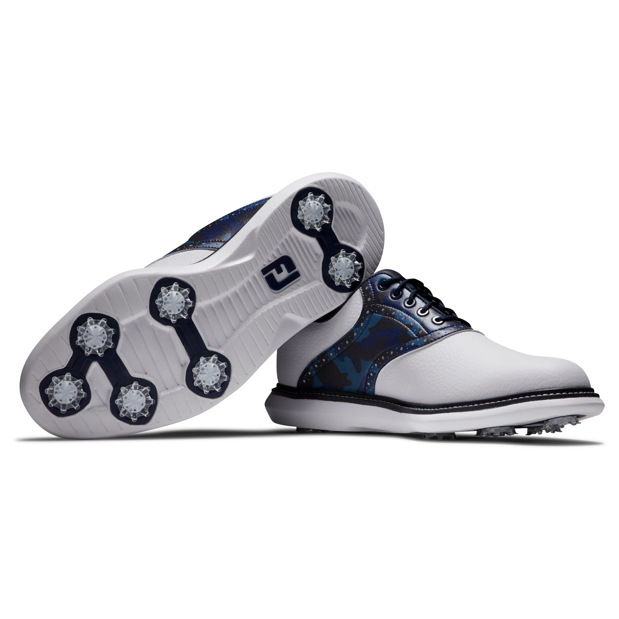 Footjoy Chaussure Homme Tradition Blanc Navy camo