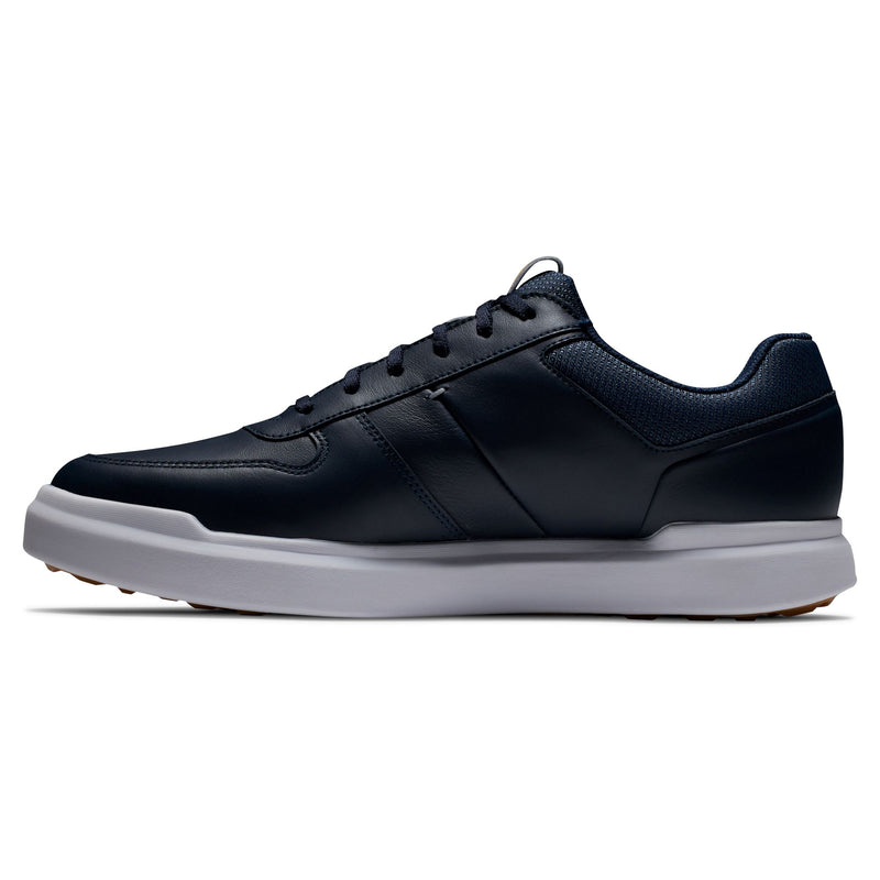 Footjoy Chaussures de golf Contour casual Navy White 2024 Chaussures homme FootJoy
