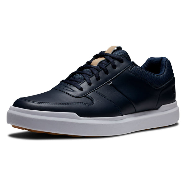 Footjoy Chaussures de golf Contour casual Navy White 2024 Chaussures homme FootJoy