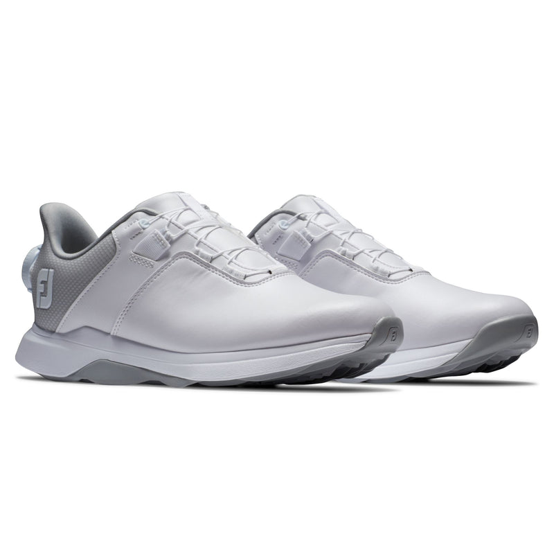 Footjoy Chaussures de golf PROLITE BOA White White Grey Chaussures femme FootJoy