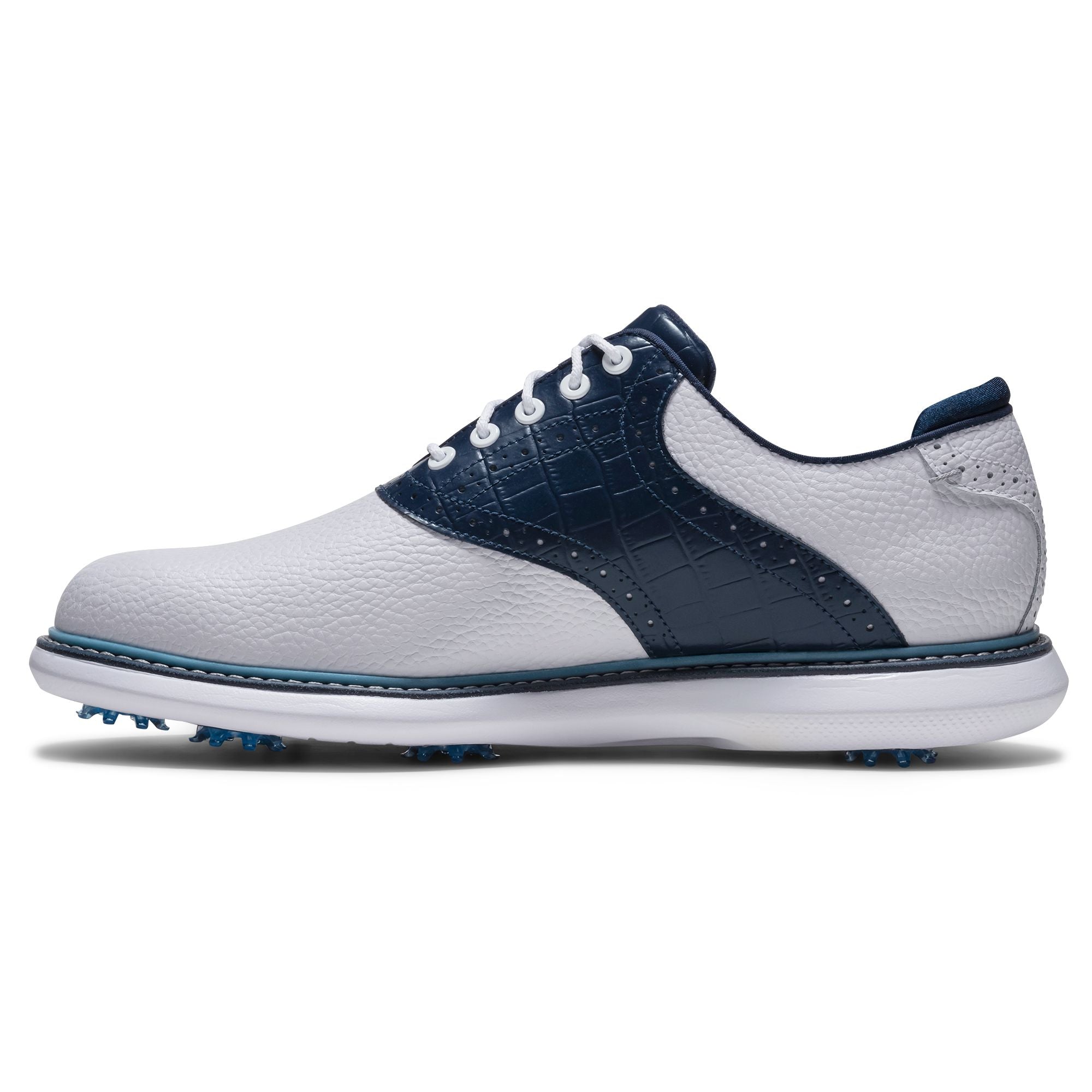 FootJoy Chaussures Traditions Blanc Marine Bleu