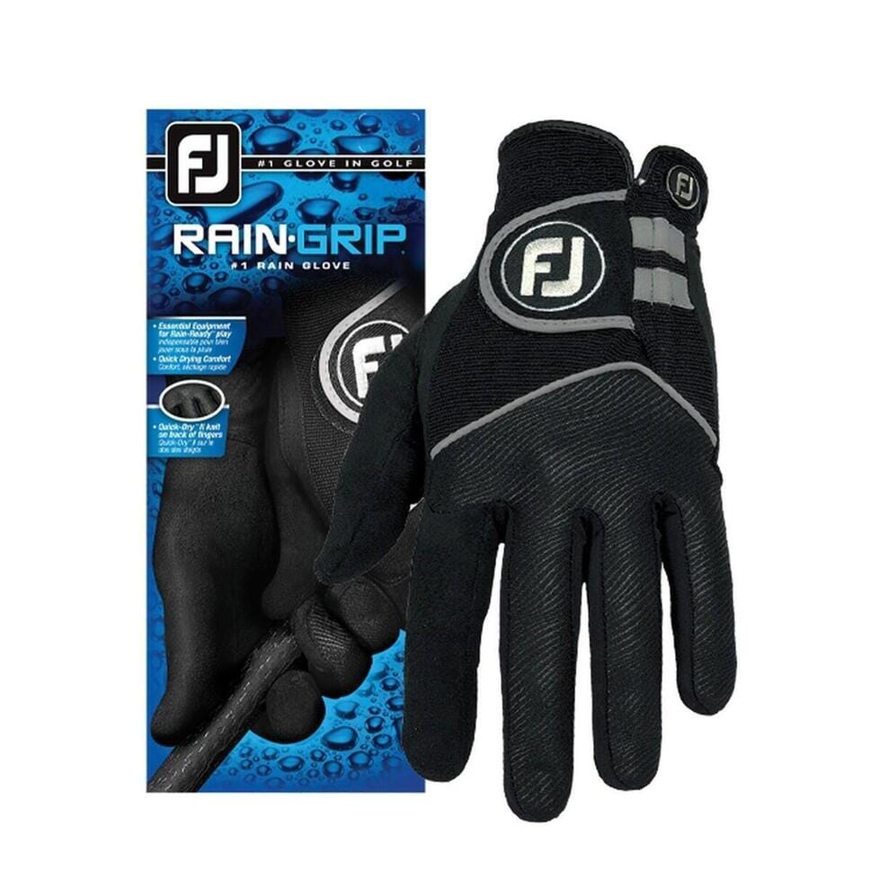 FootJoy Gant Pluie Raingrip Noir Homme