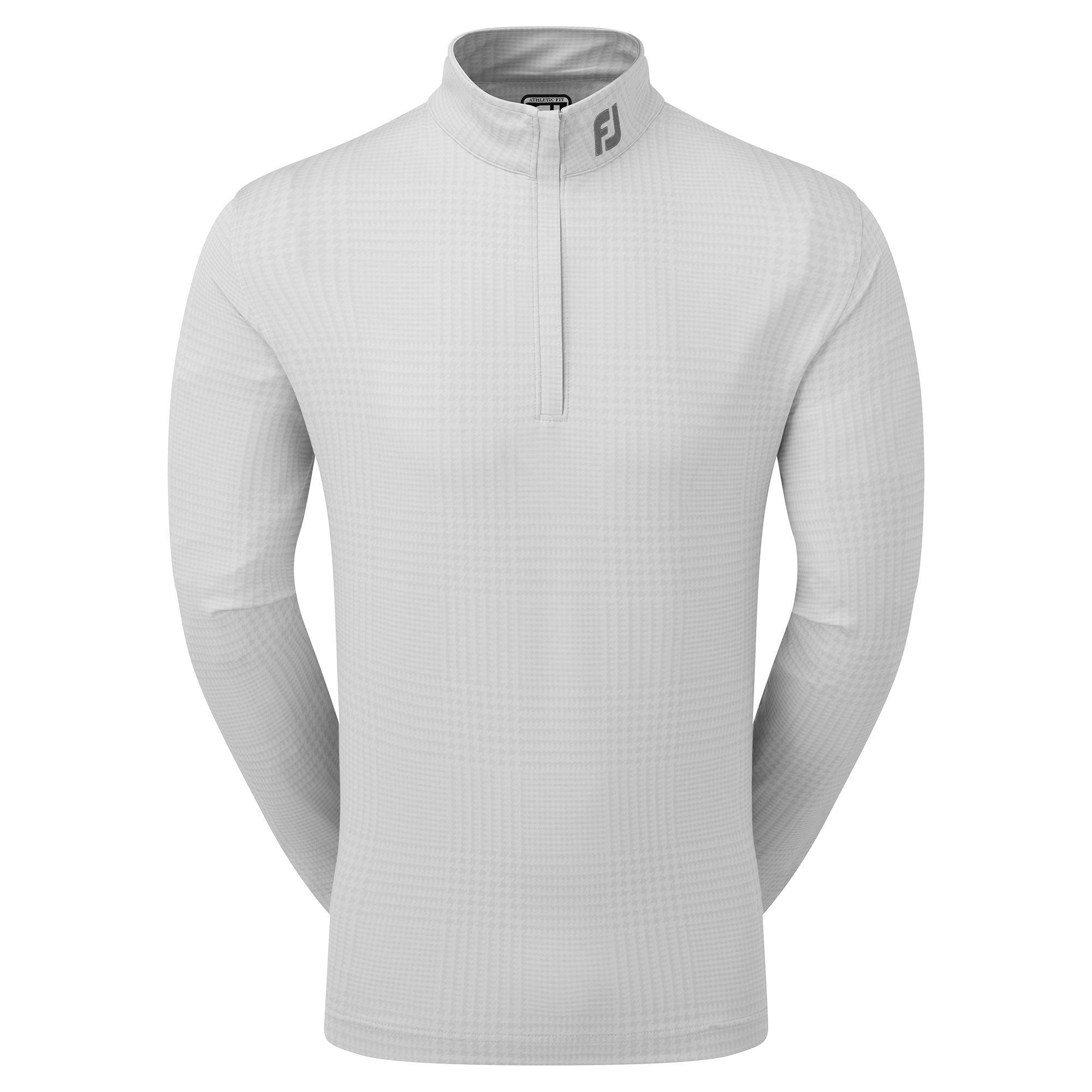 Footjoy Midlayer Glen Plaid imprimé grey