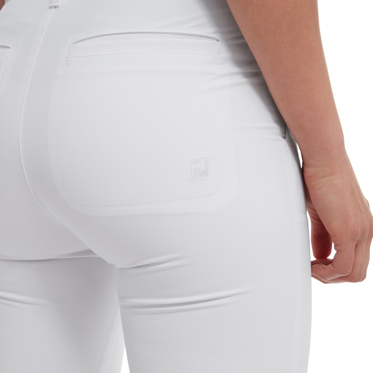 Footjoy Pantalon Femme Flexible Blanc