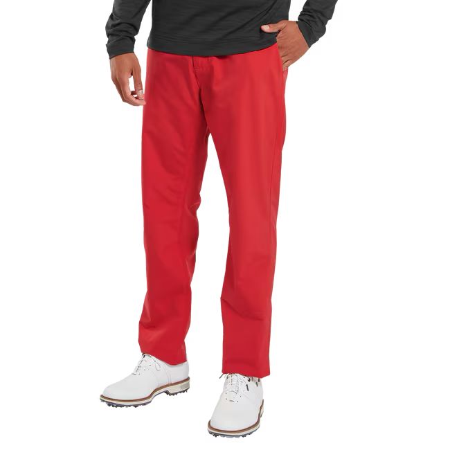Footjoy Pantalon Par Golf rouge hibiscus