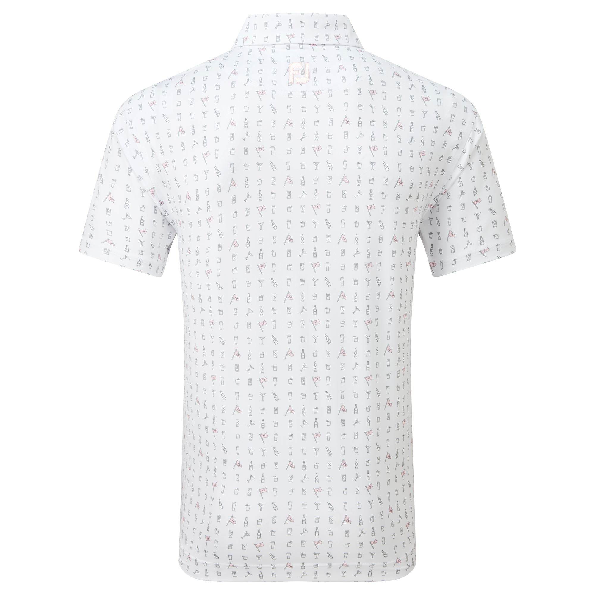 Footjoy polo 19TH Hole White